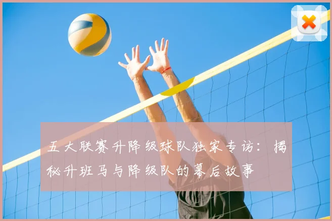 五大联赛升降级球队独家专访：揭秘升班马与降级队的幕后故事